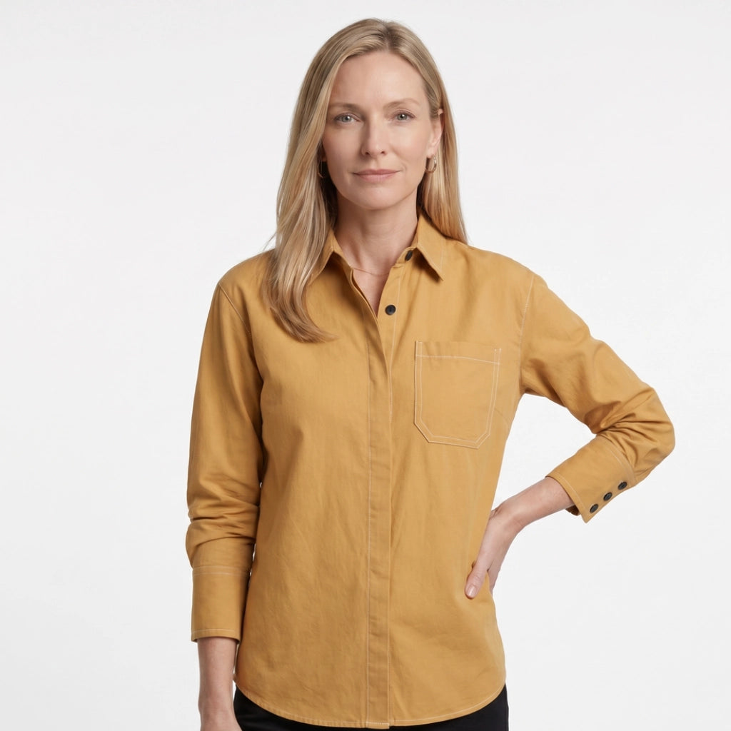 Kipling Oversized Button-Up Shirt