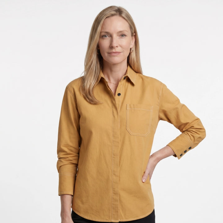 Kipling Oversized Button-Up Shirt