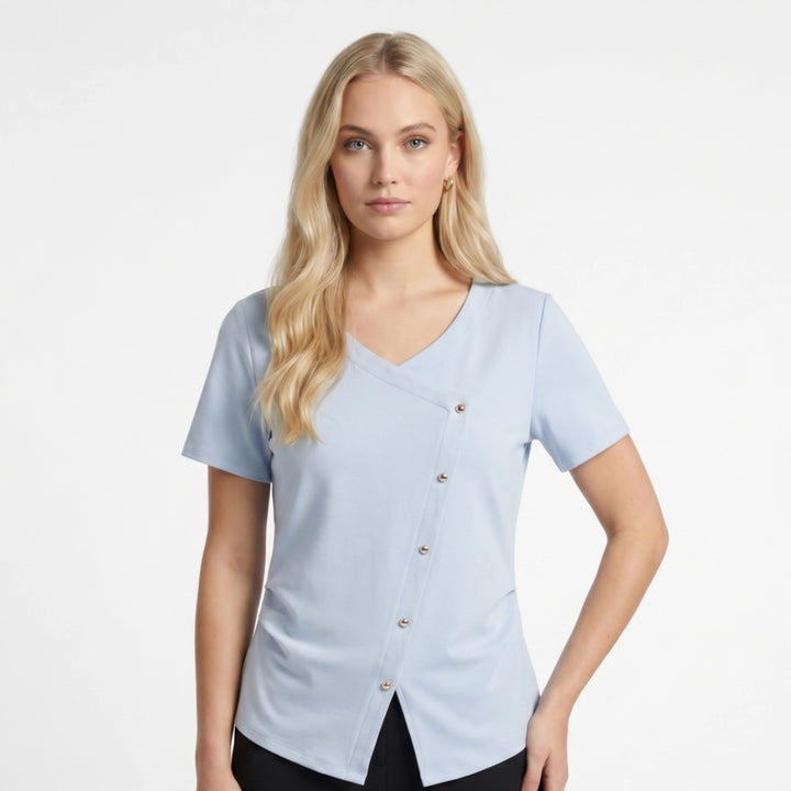 Steele Cotton V-Neck T-Shirt