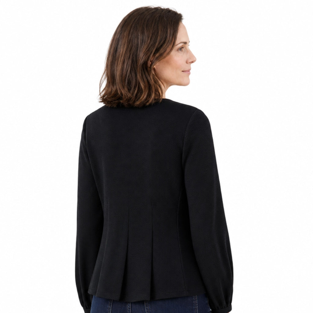 Holman V-Neck Fitted Blouse