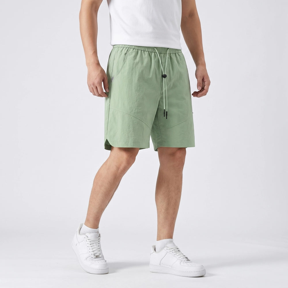 Light Green Eisley Mesh Mesh Shorts 5