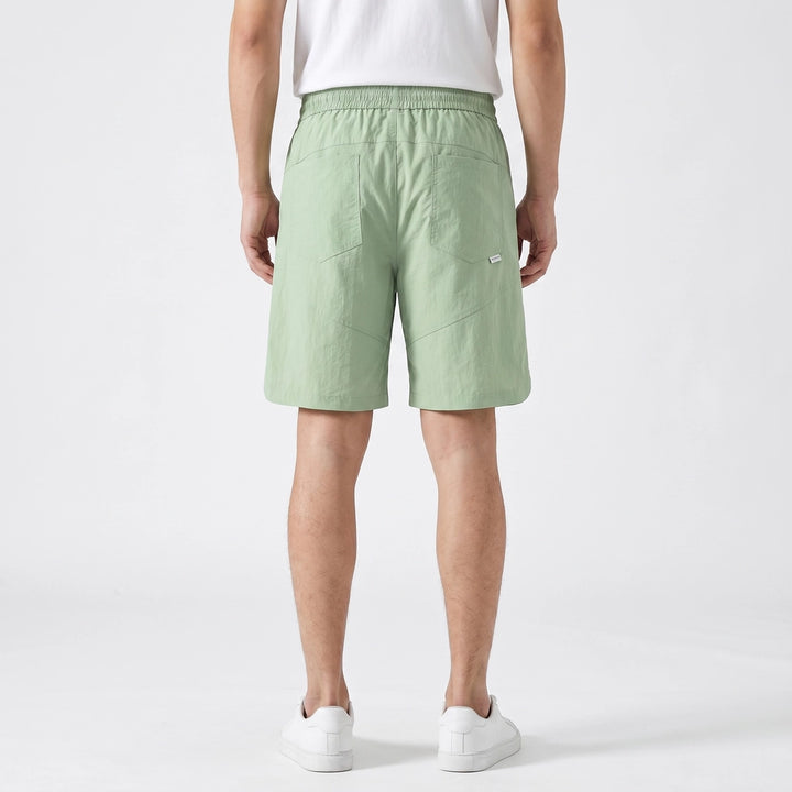 Light Green Eisley Mesh Mesh Shorts 4