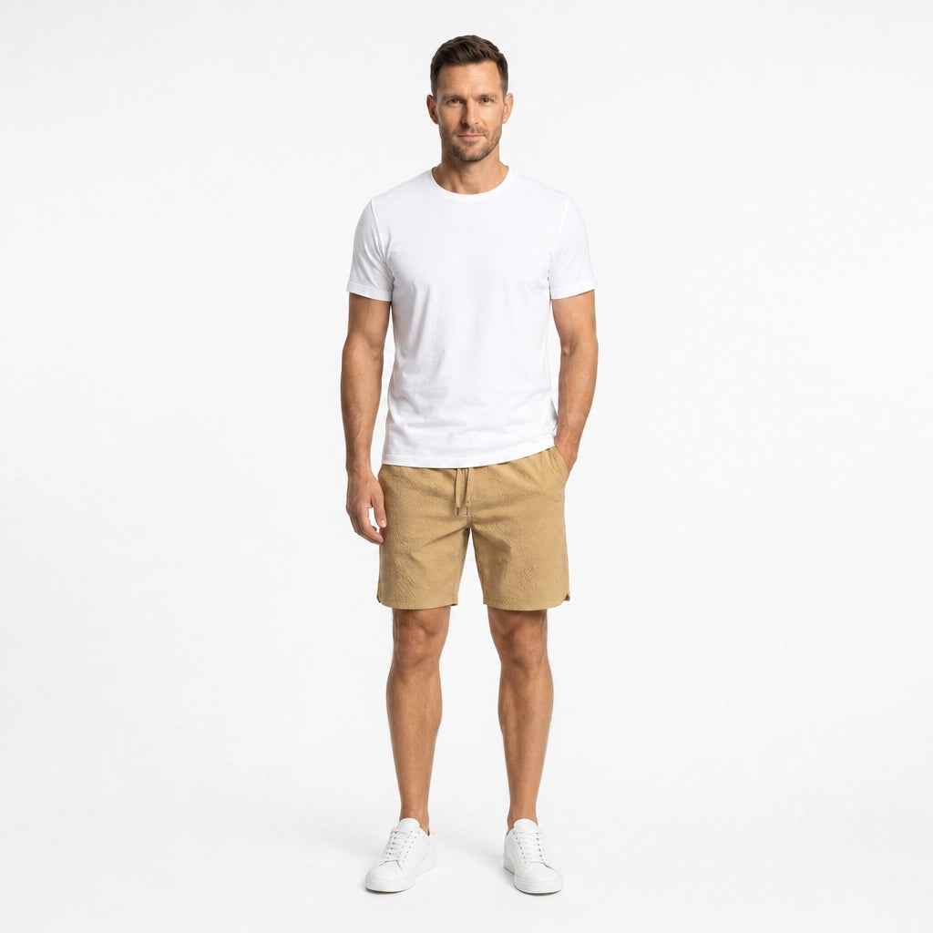 Halston Loose Fit Shorts