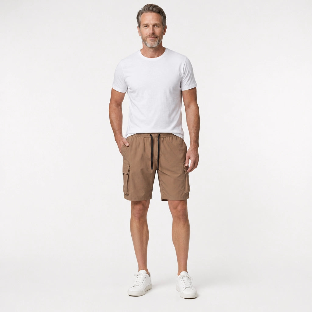 Ellison Ice Silk Cargo Shorts