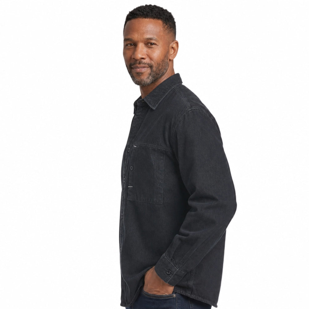 Morton Cotton Denim Shirt
