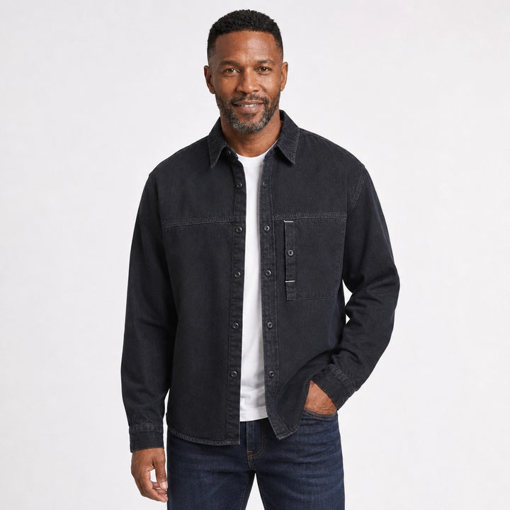 Morton Cotton Denim Shirt