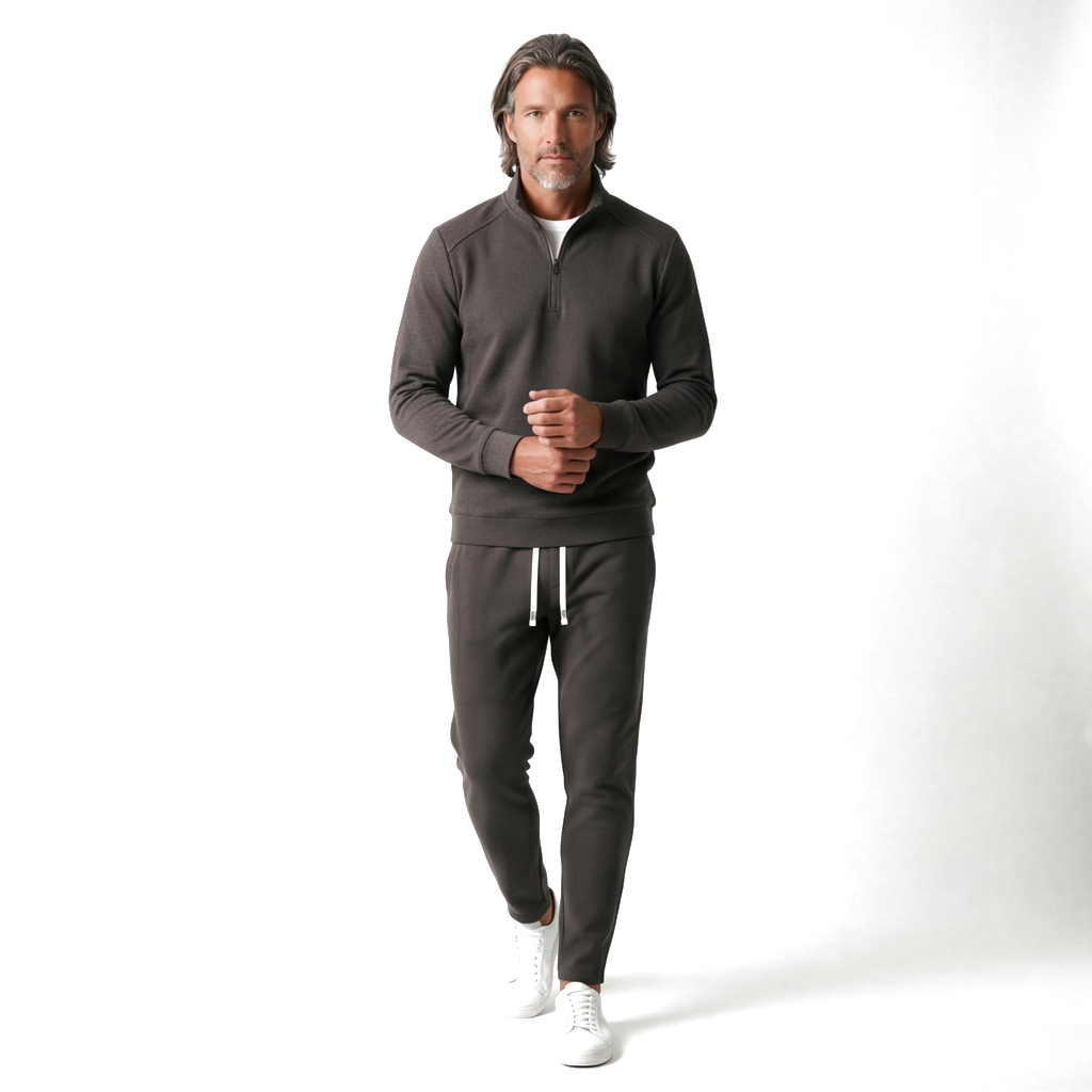 Brown Kellan Active Tracksuit 1