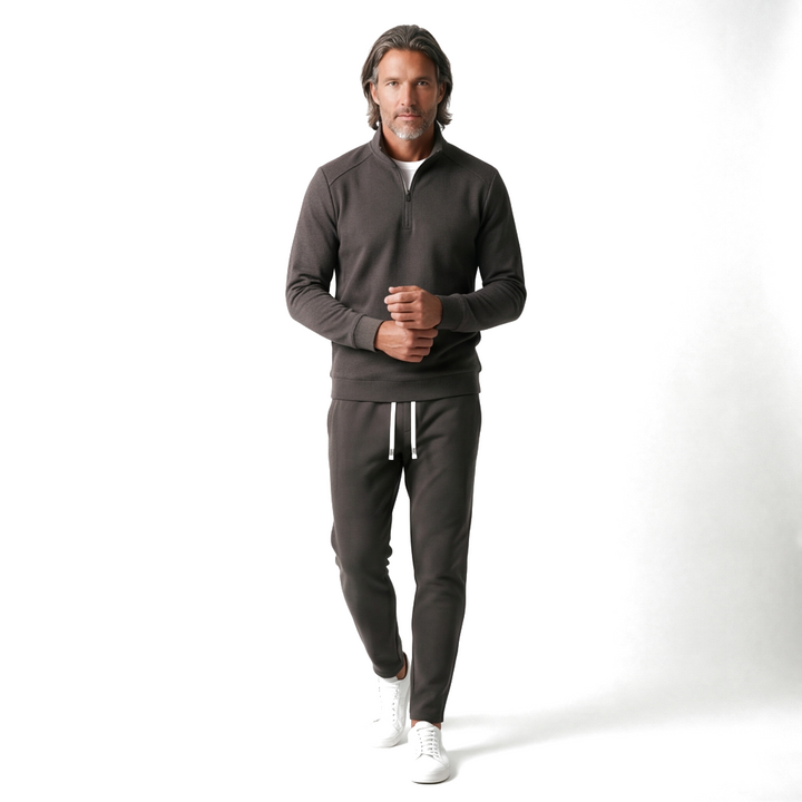 Brown Kellan Active Tracksuit 1