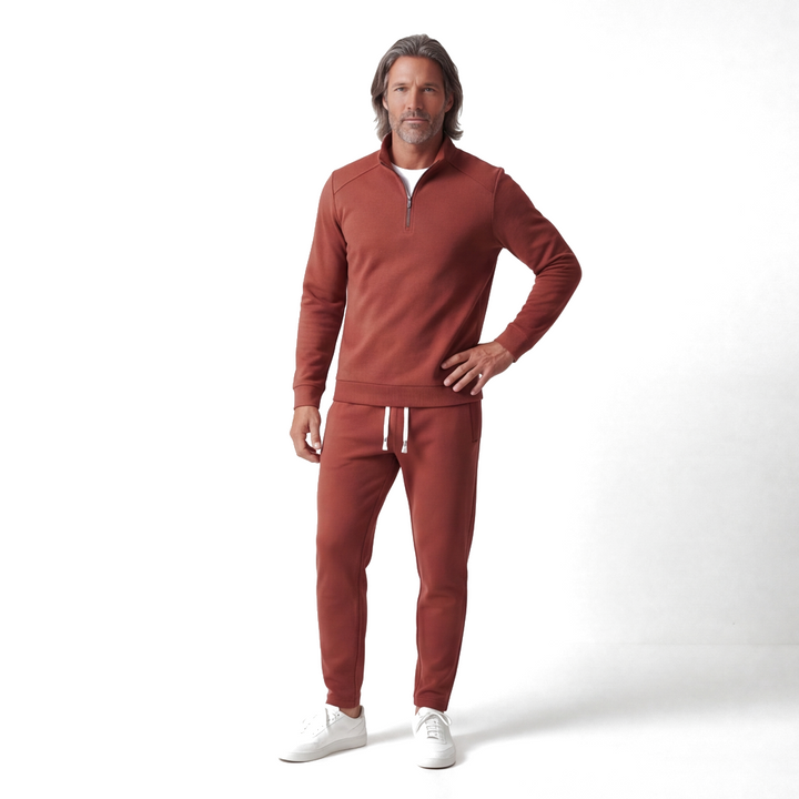 Red Kellan Active Tracksuit 1