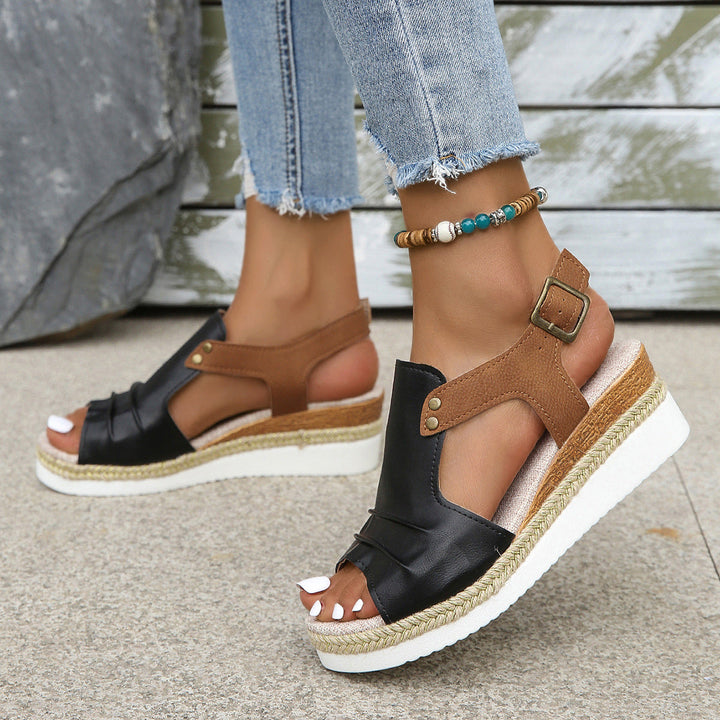 Catalina Buckle Sandals