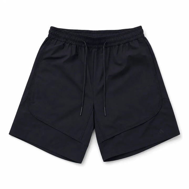 Men's Black Beatrice Loose Basketball Shorts