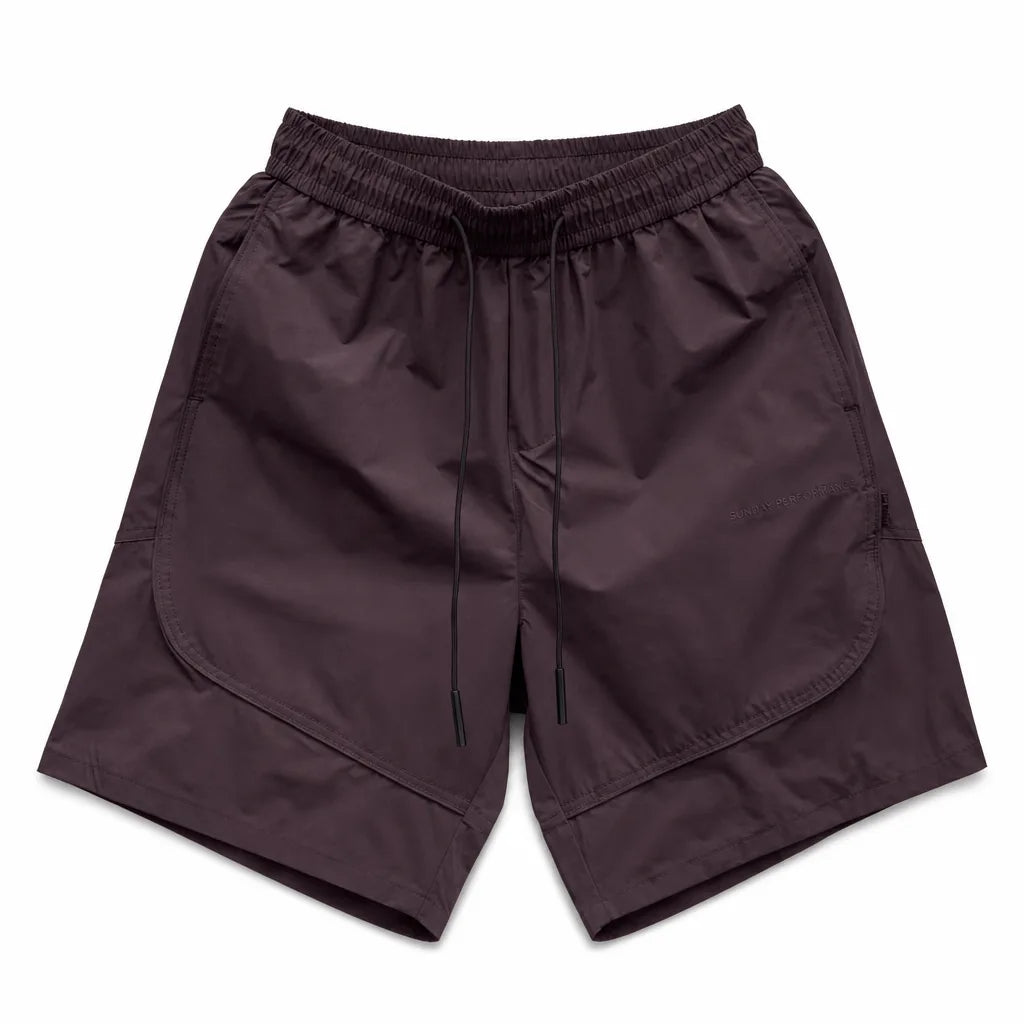 Men's Brown Beatrice Loose Basketball Shorts