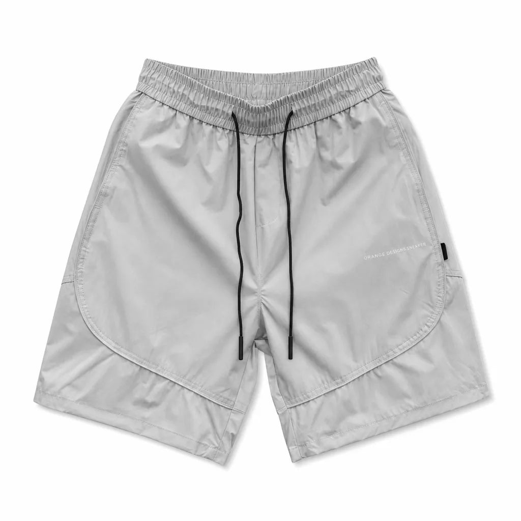 Men's Gray Beatrice Loose Basketball Shorts