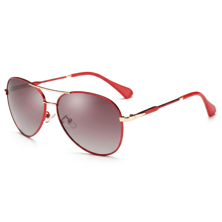 Aerion Curve Classic Shades - Color:Red