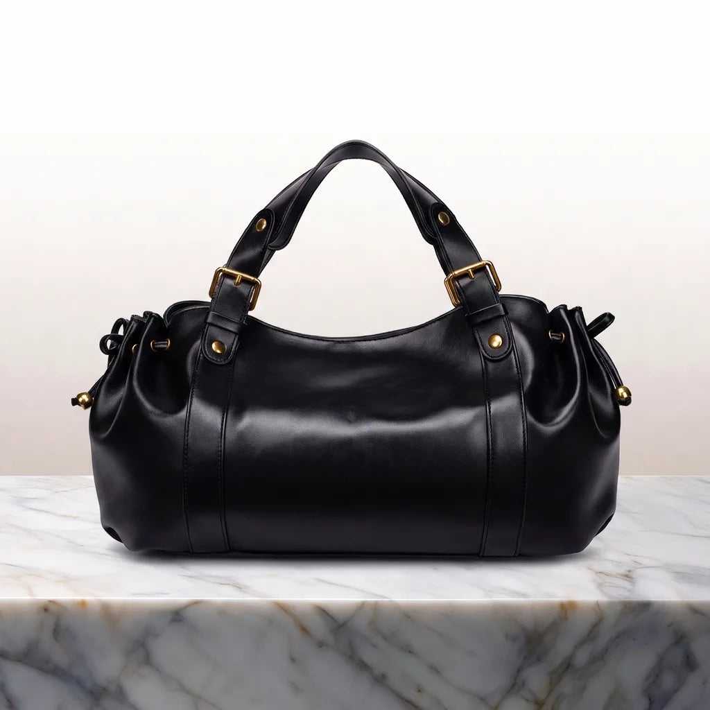 Aiza Tote Bag - Color:Black