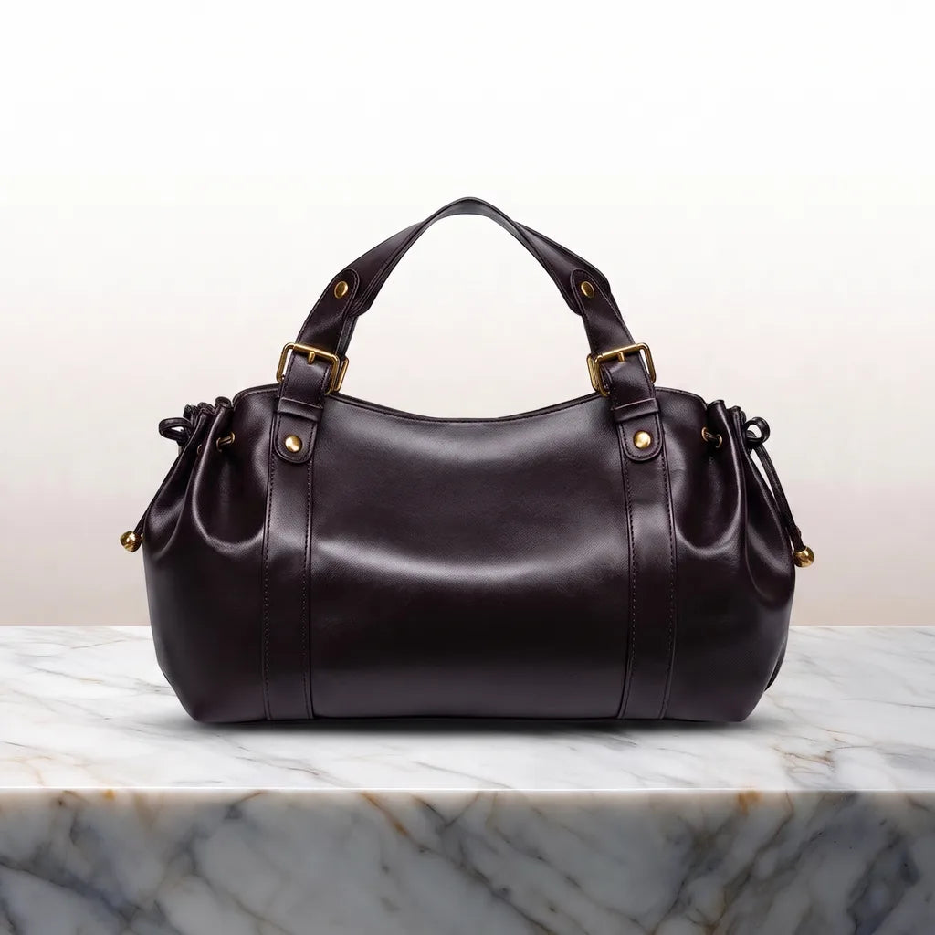 Aiza Tote Bag - Color:Brown