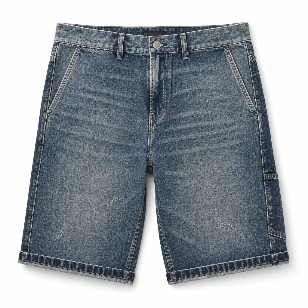 Men's Blue Kimball Cotton Denim Shorts
