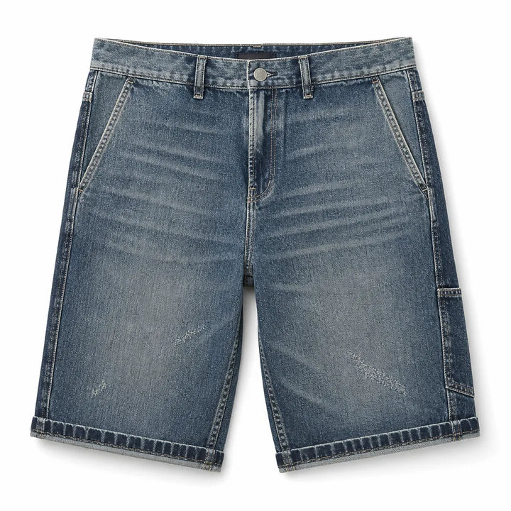 Men's Blue Kimball Cotton Denim Shorts
