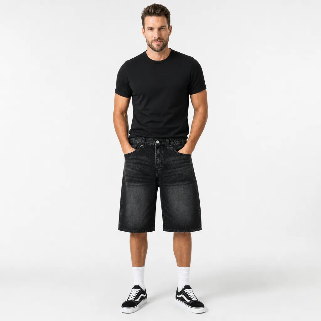 Men's Gabriela Long Denim Shorts