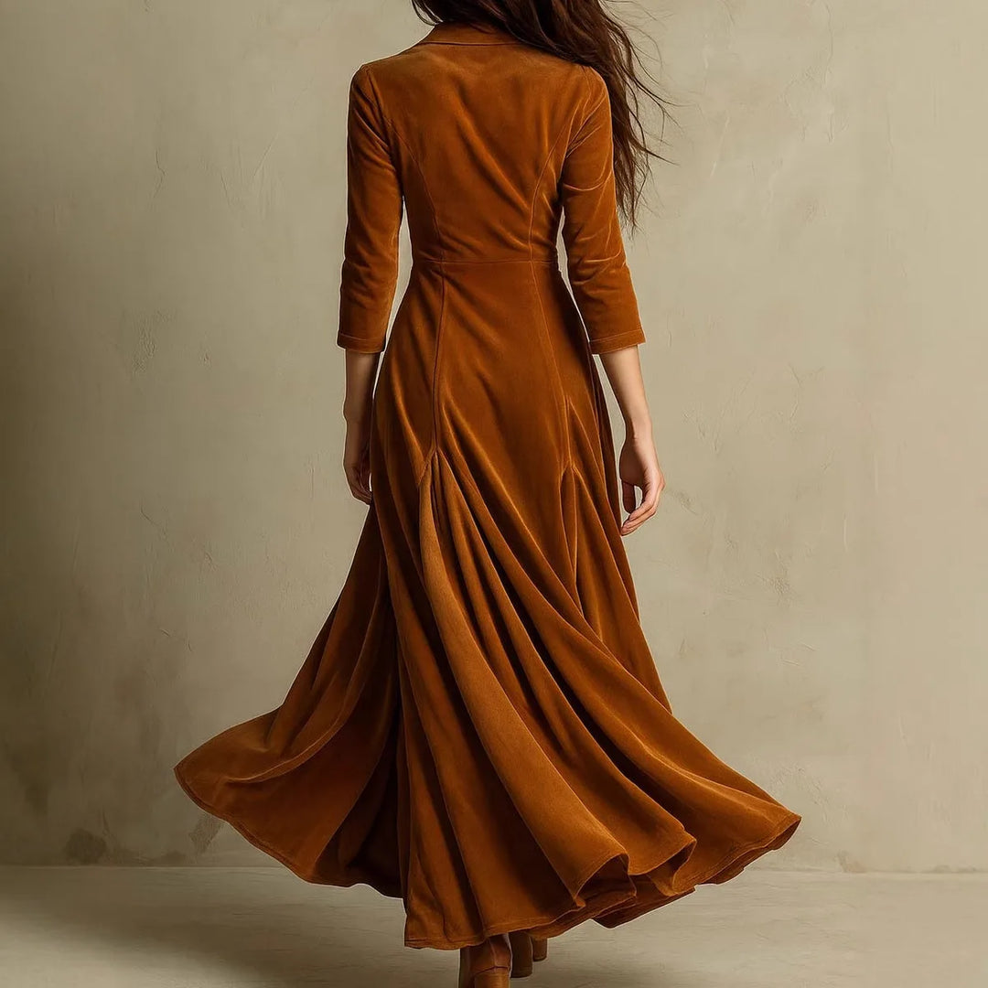 Women's Alanna | Women's Tailored Long Sleeve Maxi Dress