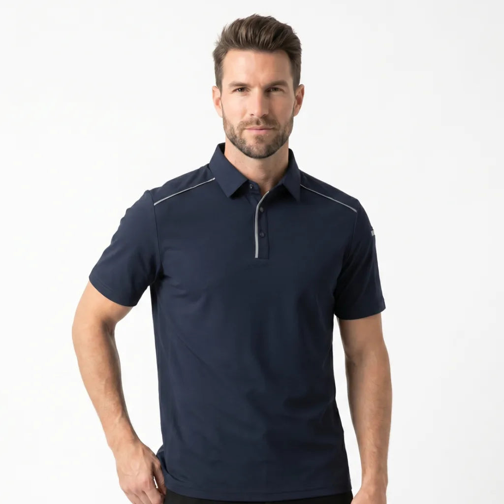 Men's Leopold Reflective Work Polo