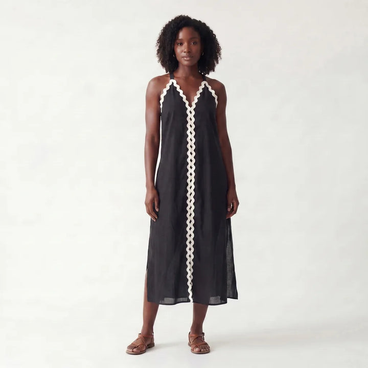 Quinn Halter Maxi Dress