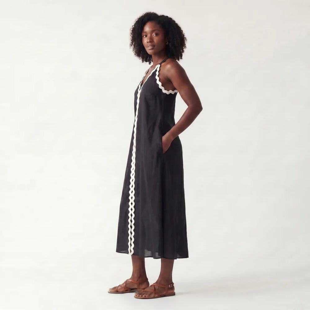 Quinn Halter Maxi Dress