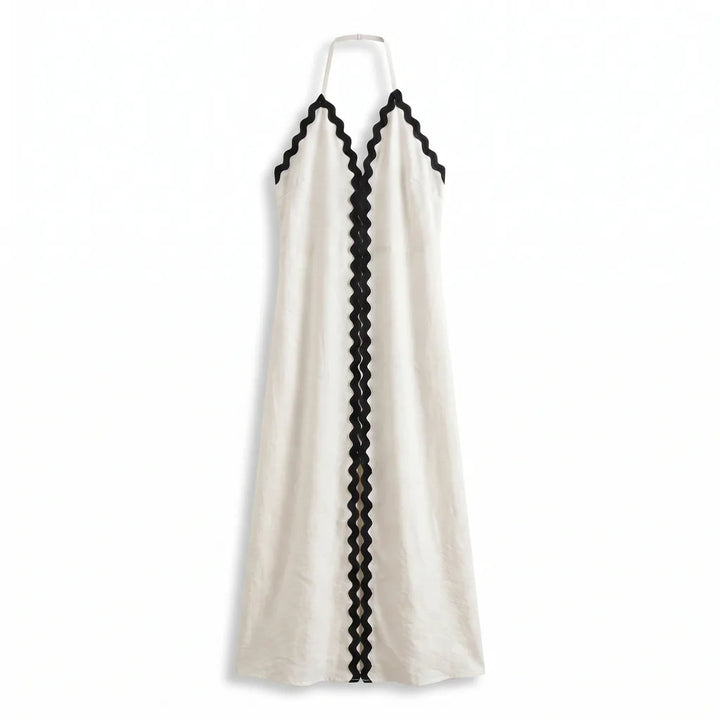 Aleesha Maxi Dress - Color:White;Size:XXS