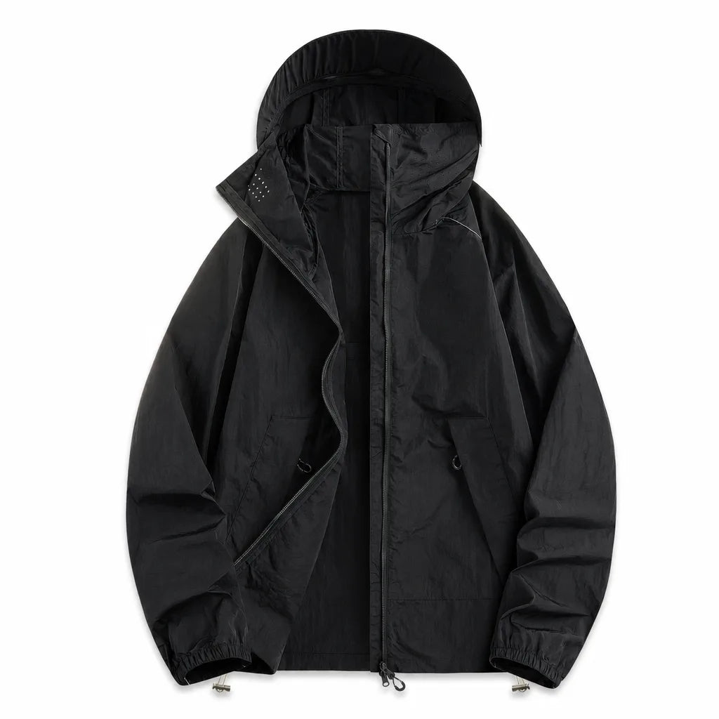 Alvin Hooded Jacket - Color:Black;Size:XXS
