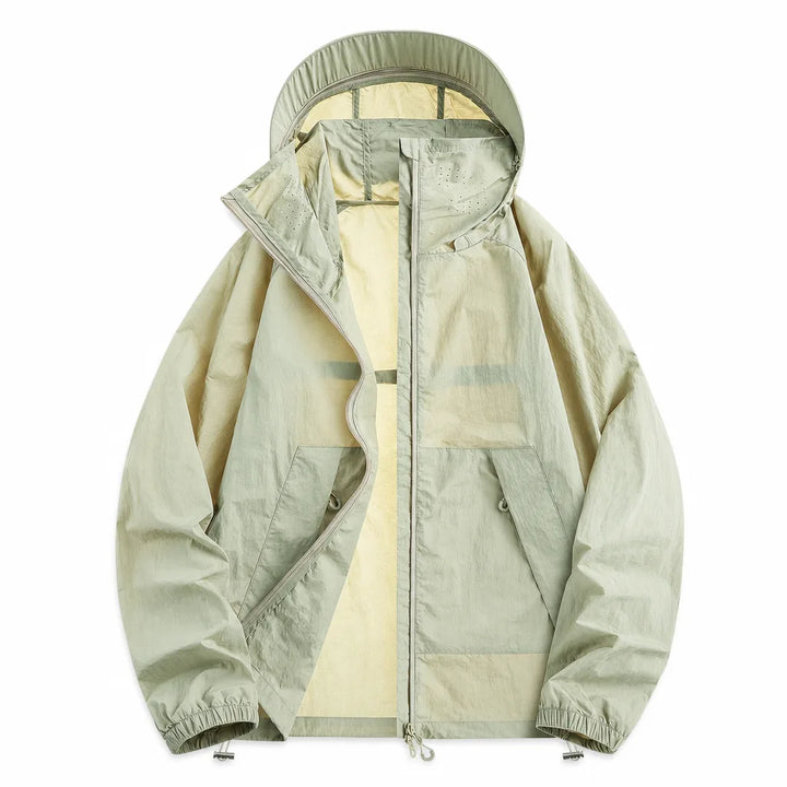 Alvin Hooded Jacket - Color:Green;Size:XXS