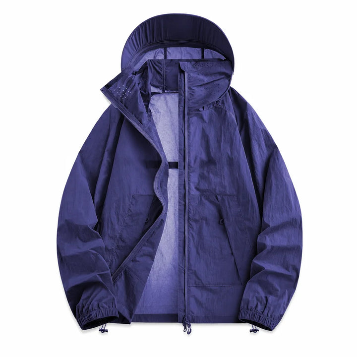 Alvin Hooded Jacket - Color:Purple;Size:XXS