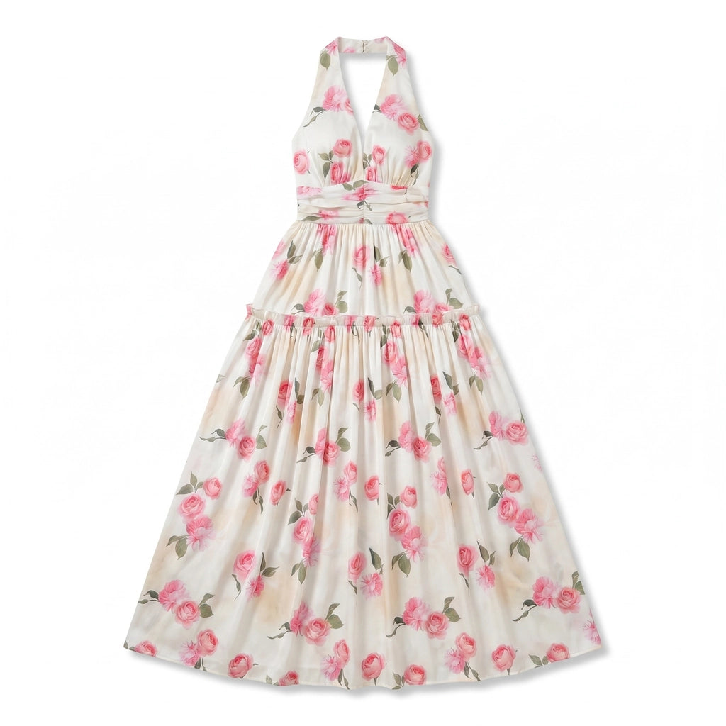 Alysha Maxi Dress - Color:Multi;Size:XXS