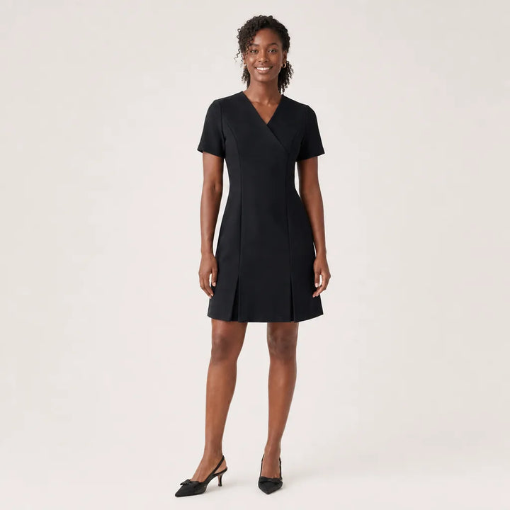 Amaya Work Dress - Color:Black;Size:XS