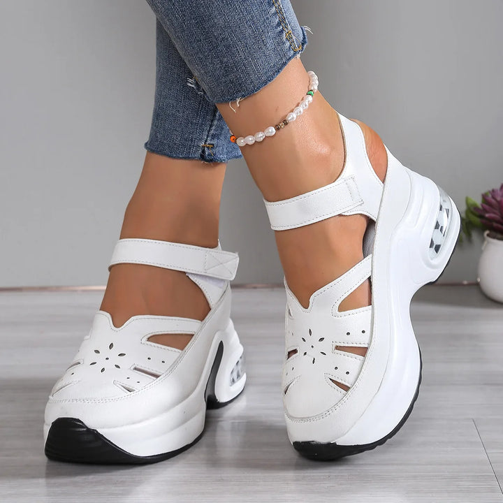 Amelia | Women's Premium Orthopedic Shoes - Color:White;Size:36