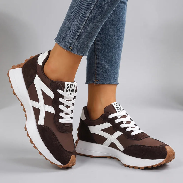 Annie Retro Runner - Color:Brown;Size:36