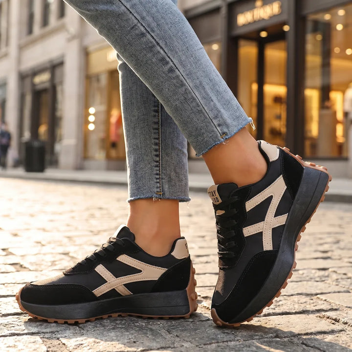 Women's Black Corbin Lightweight Mesh Sneakers