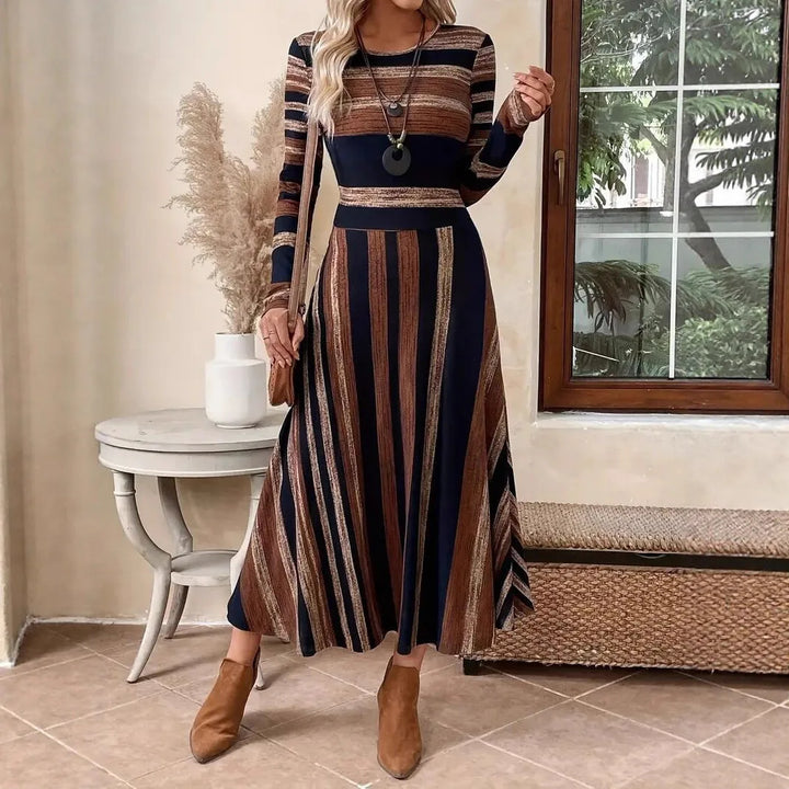 Women's Anoushka | Women's Elegant Fall Midi Dress