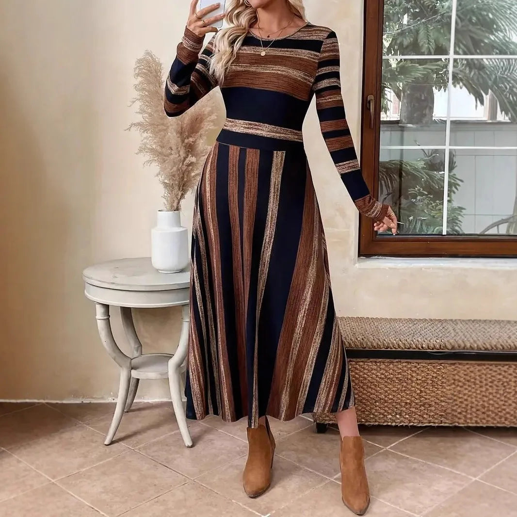 Women's Anoushka | Women's Elegant Fall Midi Dress