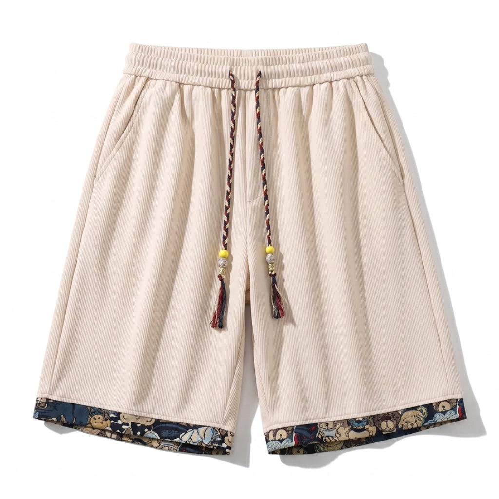 Dillon Fleece Shorts - Color:Apricot;Size:S