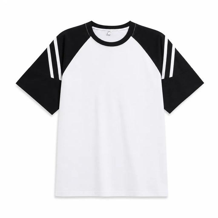 Archie Colorblock Tee - Color:White;Size:S