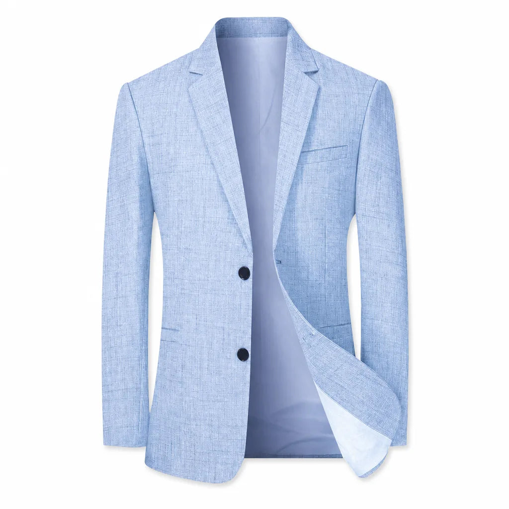Archie Slim Blazer - Color:Blue;Size:170