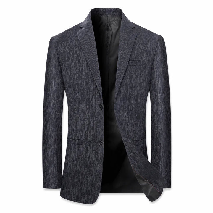 Archie Slim Blazer - Color:Dark Brown/Khaki;Size:170