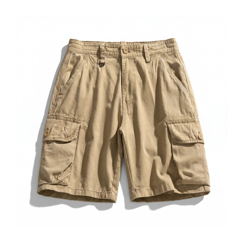 Arnold Cargo Shorts - Color:Khaki;Size:29