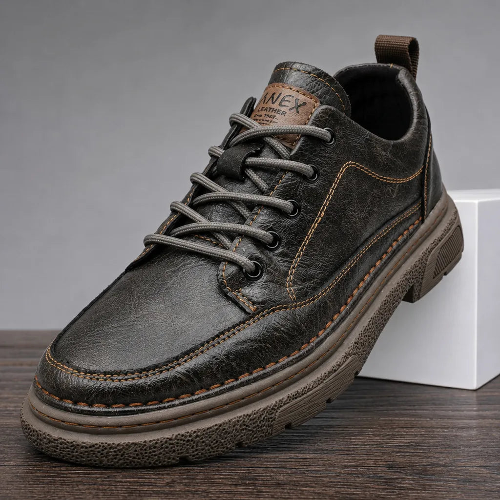 Men's Gray Arthur Low-Cut Boots