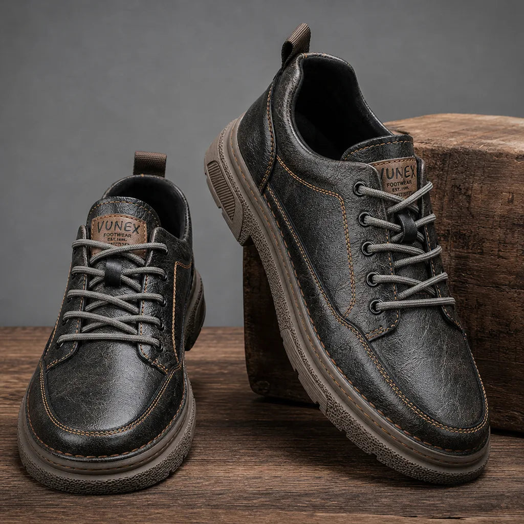 Men's Gray Arthur Low-Cut Boots