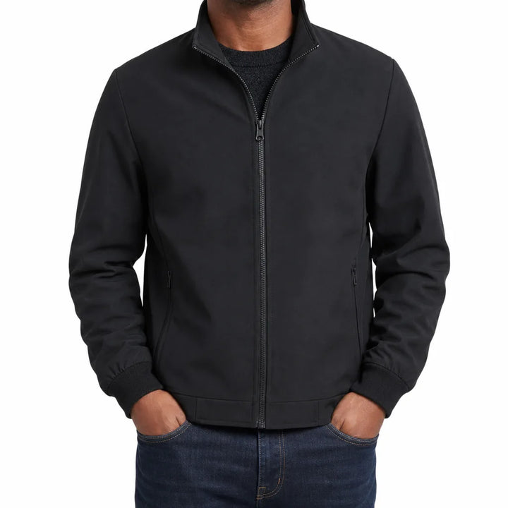 Asher | Men's Fall Waterproof Jacket - Color:Black;Size:165