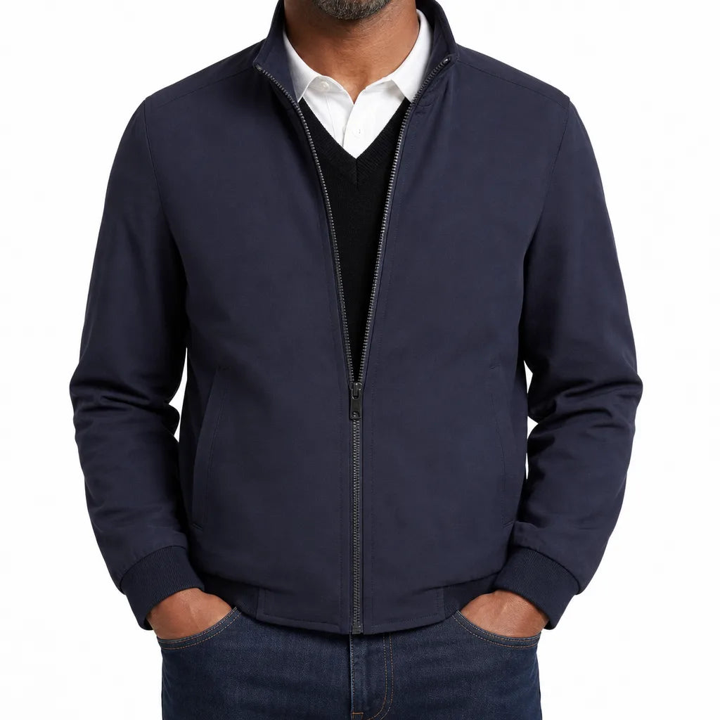 Asher | Men's Fall Waterproof Jacket - Color:Blue;Size:165