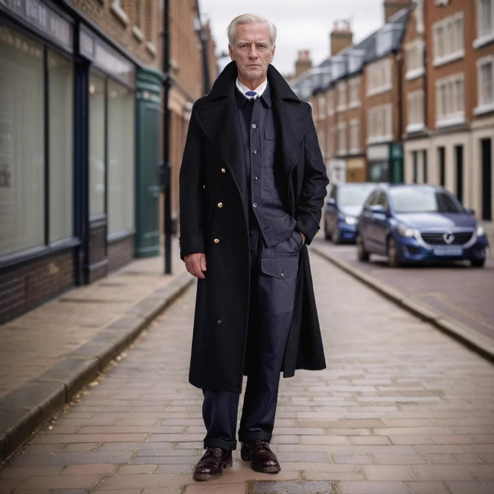 Men's Athony | Men's Tailored Trench Overcoat