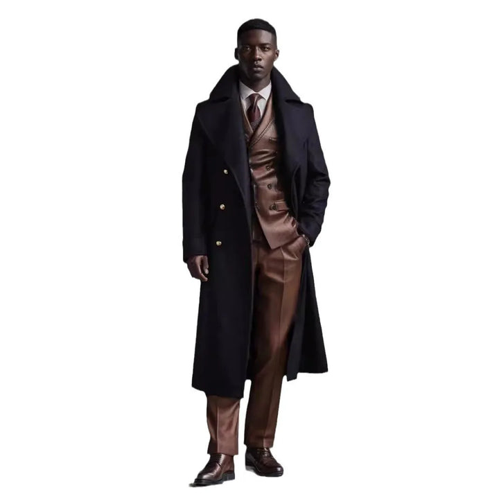 Men's Athony | Men's Tailored Trench Overcoat