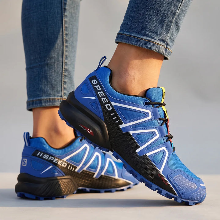 Aurora Trail Running Shoes - Color:Blue;Size:36